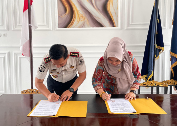 Perkuat Pembinaan Warga Binaan, Lapas Kelas IIB Empat Lawang Teken MoU Strategis dengan Dinas Sosial