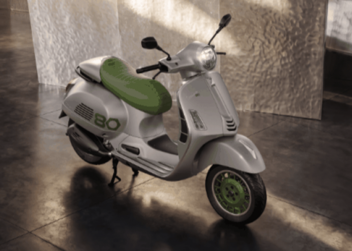 Vespa Edizione Ottantesimo Meluncur, Skuter Edisi 80 Tahun Cuma 1.946 Unit dengan Harga Tembus Rp286 Juta