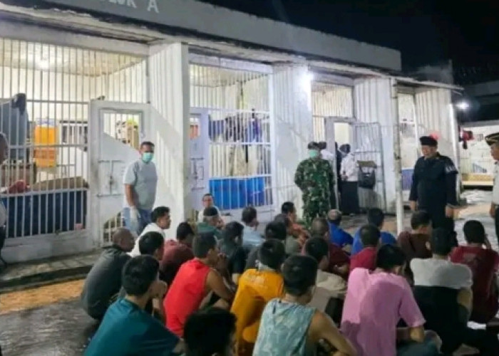 Jelang Idul Fitri, Lapas Empat Lawang Gelar Razia Gabungan TNI-Polri, Kalapas Pastikan Keamanan Tetap Kondusif