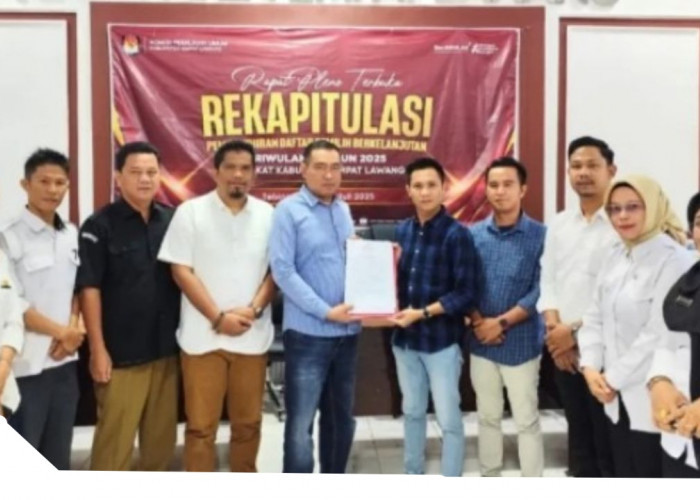 KPU Empat Lawang Tetapkan 256.352 Pemilih dalam PDPB Triwulan II 2025
