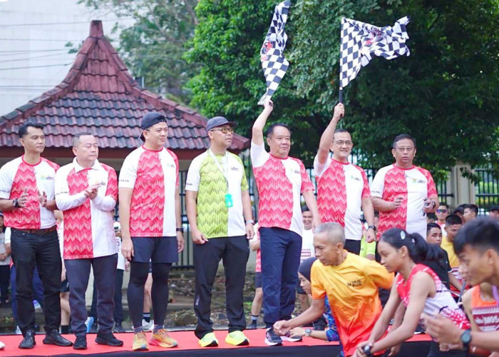 Wagub Sumsel Harap Lomba Lari Musi 5K Lahirkan Atlet Lari Berbakat