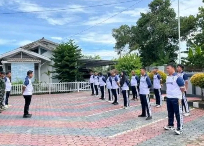 Petugas Lapas Empat Lawang Gelar Kegiatan Fisik, Mental, dan Disiplin untuk Tingkatkan Kekompakan