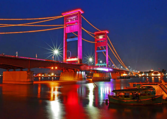 5 Jembatan Megah dan Terpanjang yang Terbentang di Pulau Sumatera