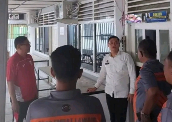 Kabid Perawatan, Pengamanan dan Patnal Ditjenpas Sumsel Lakukan Monitoring Ruang Dapur dan Klinik di Lapas