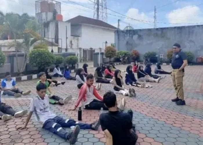 Lapas Empat Lawang Gelar Olahraga dan Jalan Santai Bersama Peserta Magang Batch 2