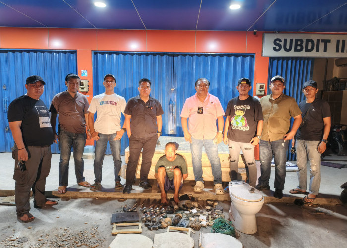 Pelaku Pencurian dengan Pemberatan di Kos-Kosan Palembang Ditangkap Polisi