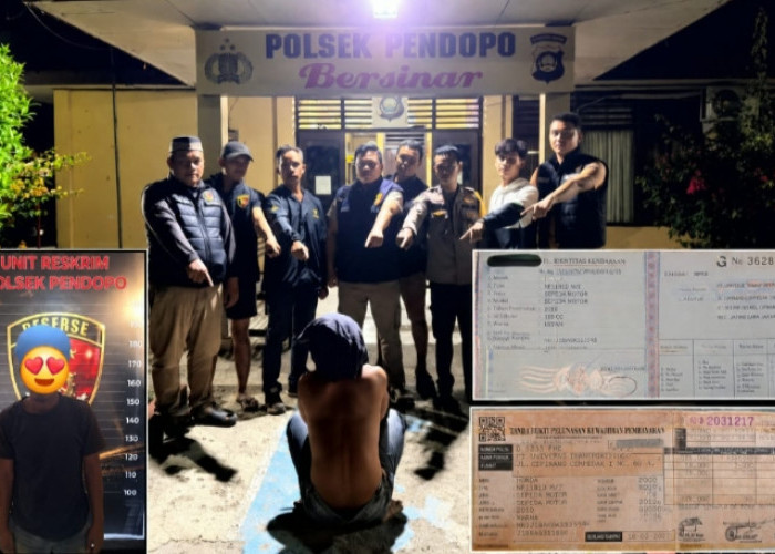 Pinjam Motor Alasan Pulang, Pria di Empat Lawang Malah Gadaikan Rp2,2 Juta, Polisi Bekuk Pelaku