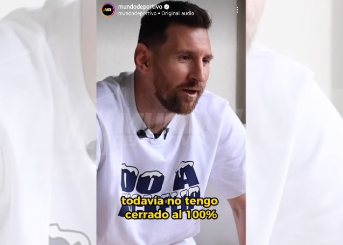 Buka Suara Terkait Keputusanya Bergabung Ke Inter Miami, Messi: 'Aku Lelah'