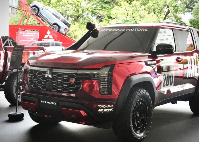 Mitsubishi Pajero Generasi Kelima Tampil Garang dengan Livery AXCR 2026, Sinyal Kembali ke Dunia Reli