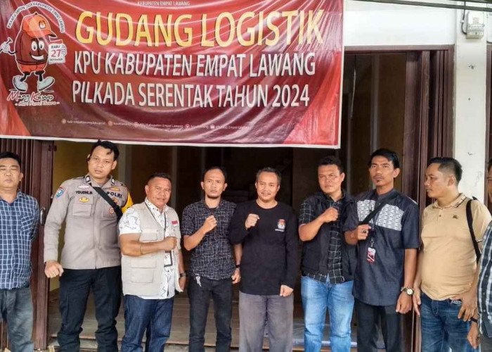 PPK Pendopo Barat Jadi Kecamatan Pertama Kembalikan Logistik Pemilu 2024 ke KPU Empat Lawang