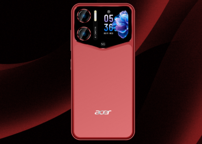 Acer Sospiro A70 Meluncur dengan Dua Layar, Bisa Selfie Pakai Kamera 64 MP