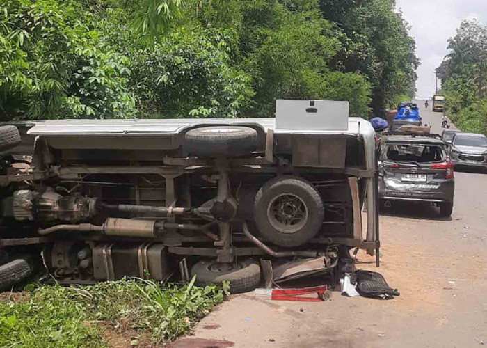 Kecelakaan Beruntun di Tebing Cik Ani Musi Rawas, Satu Pengemudi Tewas di Perjalanan ke RS