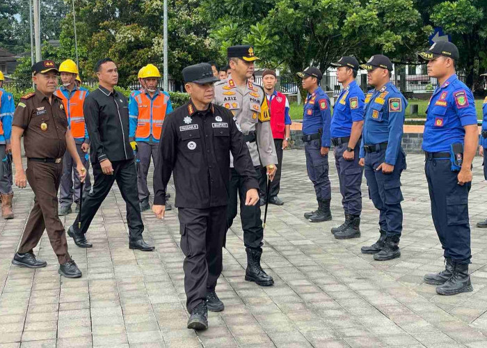 Apel Gelar Pasukan Ops Ketupat Musi 2025: Polres Empat Lawang Siap Amankan Mudik dan Idul Fitri 1446 H