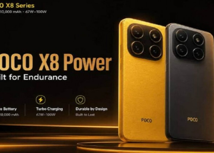 POCO X8 Power 5G Bawa Baterai 10.000 mAh, Isi Daya 100W dan Kamera 50 MP OIS