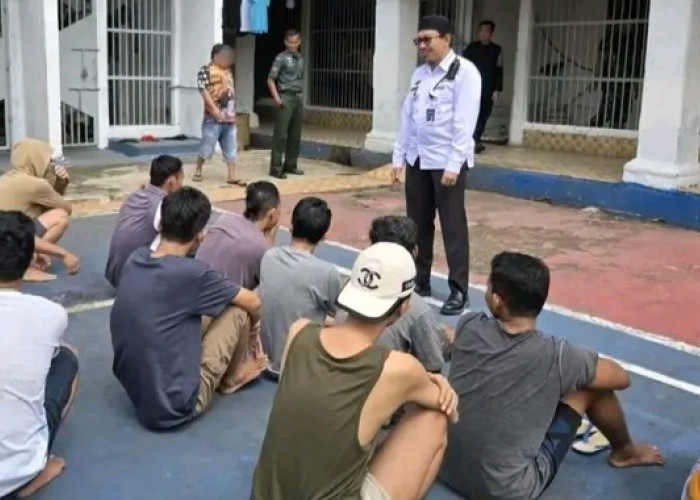 Wujudkan Komitmen Zero Halinar, Lapas Empat Lawang Gelar Razia Rutin Blok Hunian