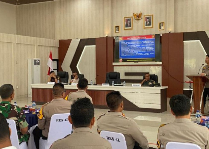 Mengatur dan Mengawasi Polres Empat Lawang Gelar Rakor Penanganan Acara Orgen Tunggal 