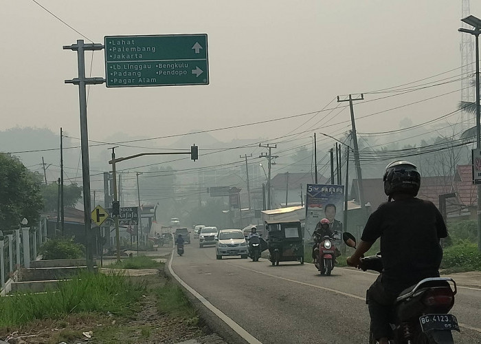 Kabut Asap Akibat Karhutlah Ancam Kesehatan Warga Kota Tebing Tinggi