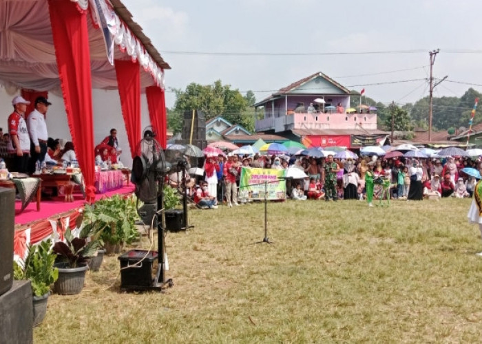 22 Grup Drum Band Semarakkan HUT RI ke-81, Pelajar Empat Lawang Unjuk Kreativitas