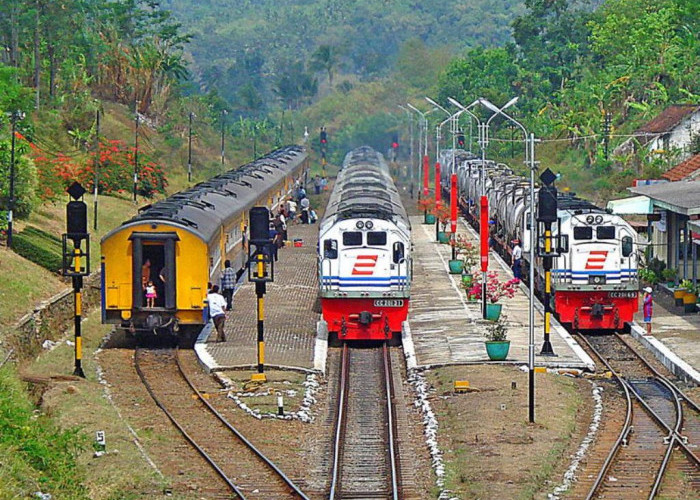 Cerita Dari Semarang Jawa Tengah, Ada Kisah Kereta Berjalan Sendiri, Melintasi 2 Stasiun