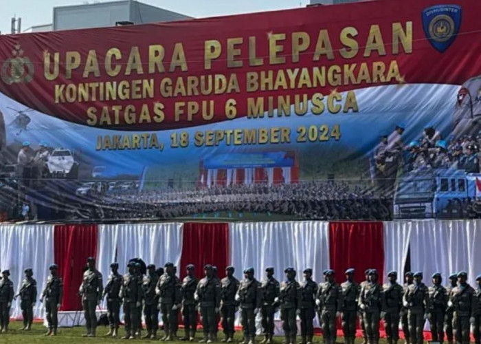 Polri Berangkatkan 140 Personel Satgas Garuda FPU 6 Minusca untuk Misi Perdamaian PBB di Republik Afrika Tenga