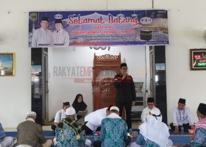 Jemaah Haji Tiba di Kabupaten Empat Lawang, Kemenag Sampaikan Ini