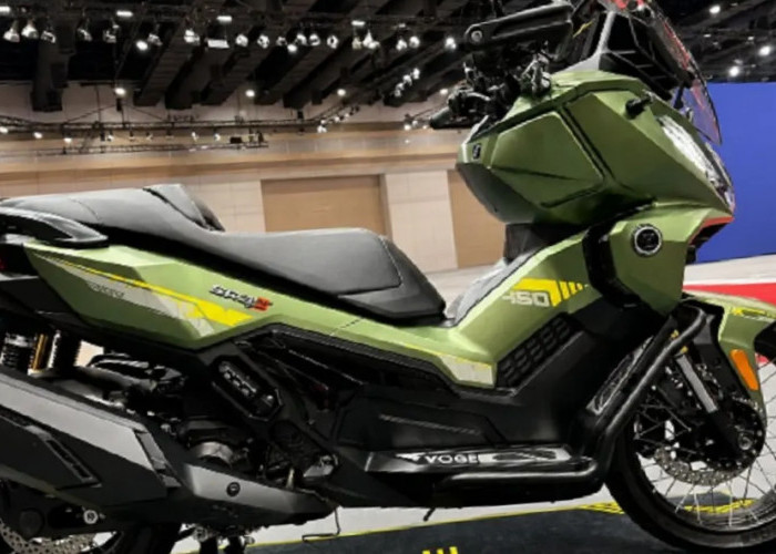 VOGE SR450X Bikin Skutik Adventure Makin Garang, Mesin 398 Cc Dua Silinder dan Fitur Touring Melimpah