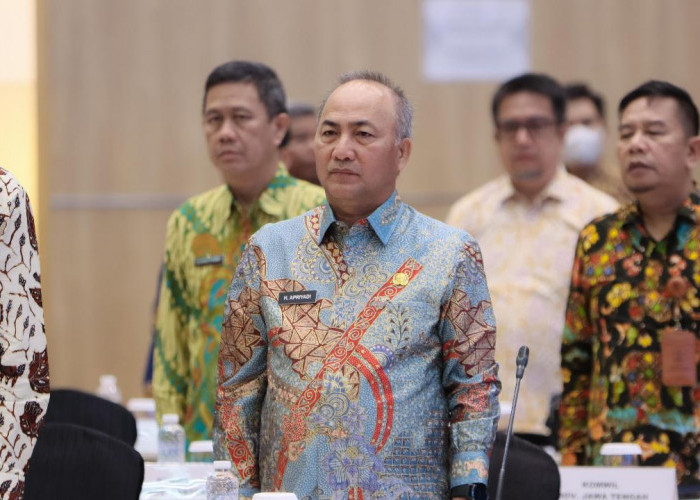 Sekda Muba Apriyadi Hadiri Rakernas Forsesdasi 2025, Fokus Penataan ASN dan Skill Digitalisasi