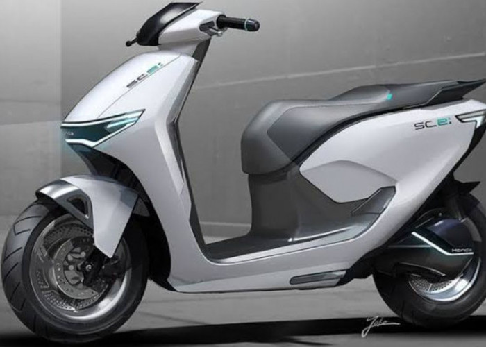 Honda SC e Concept, Motor Listrik Mirip Honda BeAT Generasi Pertama