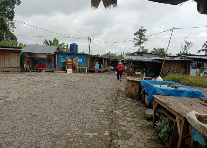 Pasar Pulau Emas Sudah Tertata Rapi