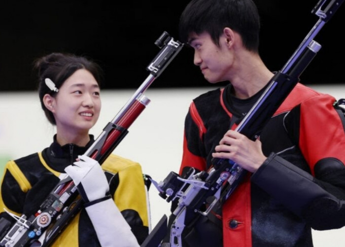 Medali Emas Pertama Olimpiade 2024 Disabet oleh Atlet Menembak China