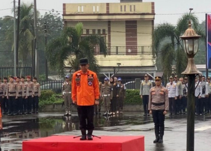 Hadapi Cuaca Ekstrem, Pemkab Empat Lawang Gelar Apel Siaga Bencana Hidrometeorologi