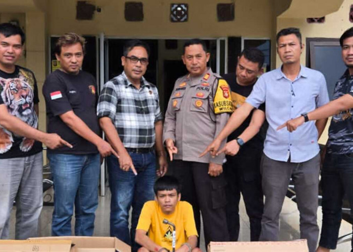 BREAKING NEWS: Bobol Kantor KUA, Pemuda Ini Diciduk Polisi di Rumahnya