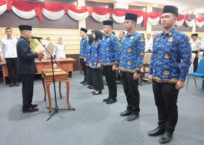 Pj Bupati Fauzan Kukuhkan 23 CPNS Formasi 2024 di Empat Lawang