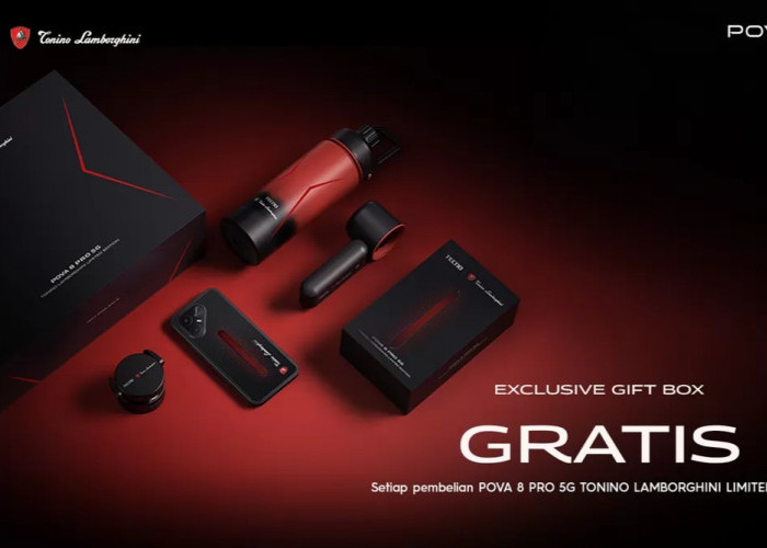 TECNO POVA 8 Pro 5G Resmi Hadir di Indonesia, Bawa Baterai 6.500 mAh dan Edisi Lamborghini