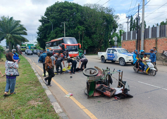 Bentor vs Bus Pariwisata di Jembatan Keramasan: Satu Tewas, Beberapa Luka-Luka