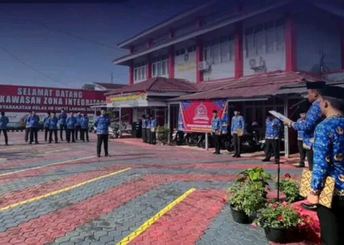 Peringatan HUT Ke-52 KORPRI: Semangat KORPRIKAN INDONESIA Lapas Kelas IIB Empat Lawang Gelar Upacara
