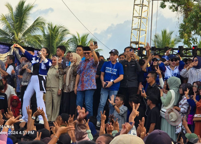 Kampanye Akbar Joncik-Arifa'i, Ribuan Warga Siap Menangkan Empat Lawang MADANI Jilid II