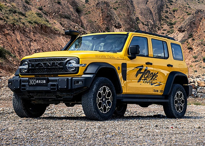 GWM Tank 300 Hooke Trail Edition Makin Buas, Siap Libas Medan Offroad Ekstrem