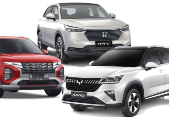 Honda HR-V, Hyundai Creta, Wuling Alvez , Mana yang Paling Laku?
