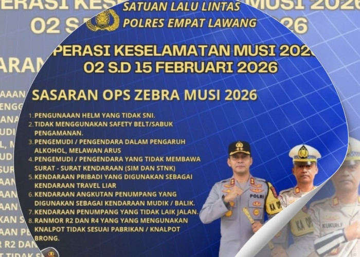 Operasi Keselamatan Musi 2026 Digelar, Polres Empat Lawang Fokus Ciptakan Lalu Lintas Aman Jelang Ops Ketupat