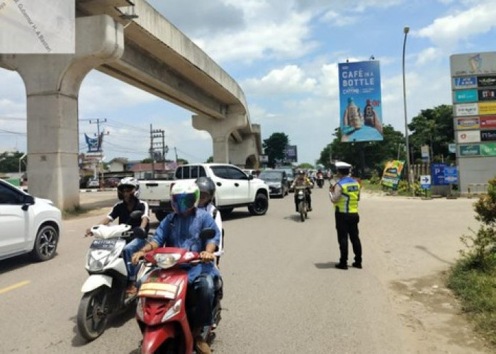 Kawasan Opi Mal Jakabaring Jadi Titik Kemacetan, Pengendara Keluhkan Lamanya Waktu Tempuh