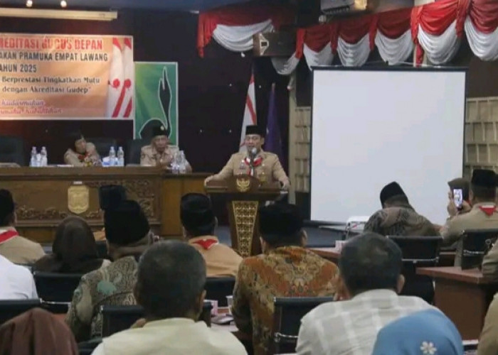 Pj Bupati Empat Lawang Pimpin Sosialisasi Akreditasi Gugus Depan Pramuka