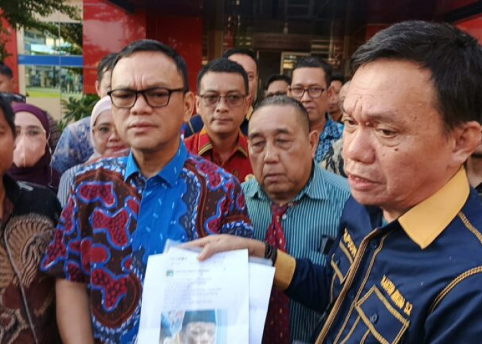 Joncik Muhammad Datangi Polda Sumsel, Laporkan Akun Facebook Penyebar Hoax