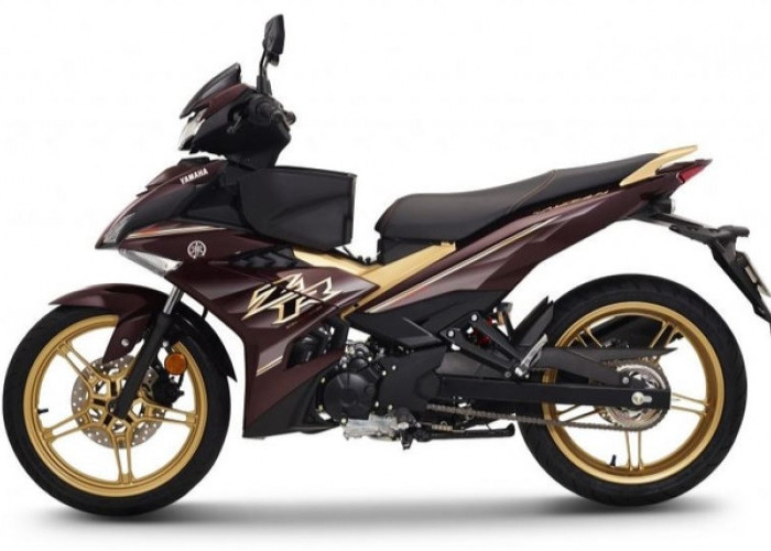 Yamaha Y15ZR Special Edition 2027 Meluncur, Kembaran MX King Tampil Mewah dengan Warna Royal Maroon 