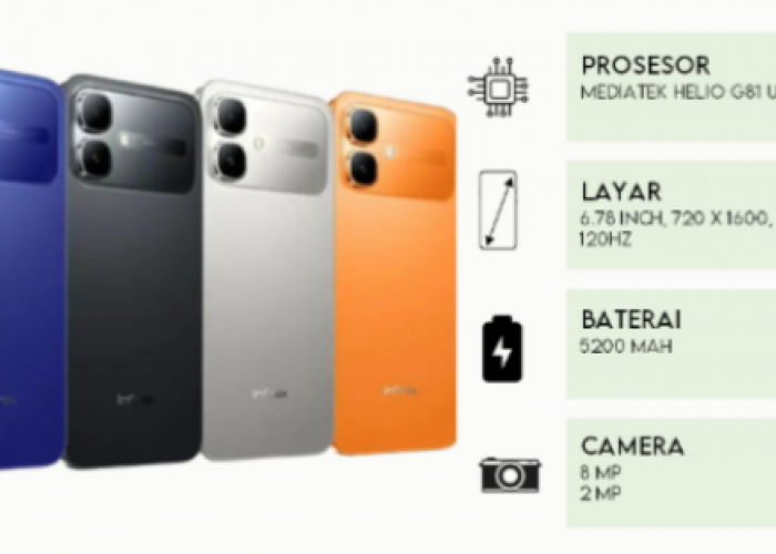 Infinix Smart 8 Plus Unggul di Baterai, Tahan Seharian Tanpa Charge