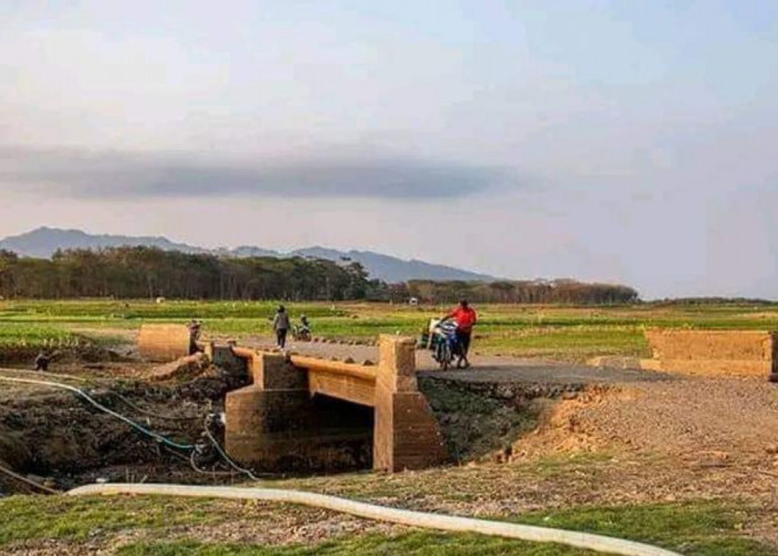 Penjelajahan Jejak Permukiman Lama di Waduk Gajah Mungkur yang Surut