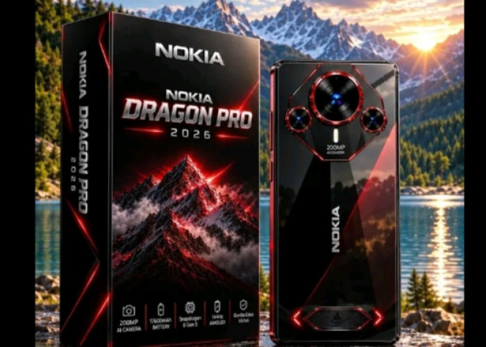 Nokia Dragon Pro 2026 Bikin Penasaran, Kamera 200MP dan Baterai Jumbo 17.600mAh!
