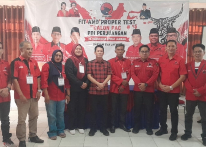 PDIP Empat Lawang Seleksi Ketat Ketua PAC, Arifa’i Tegaskan Kader Harus Dekat dengan Rakyat