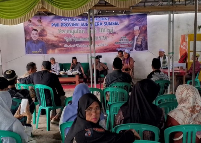 Refleksi Isra Mi’raj, PWI Sumsel Perkuat Insan Pers Beriman, Beretika, dan Profesional