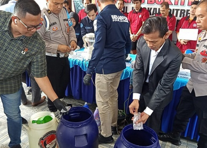 Polda Sumsel Musnahkan 11,7 Kg Sabu dan 1.317 Ekstasi, Selamatkan 121 Ribu Jiwa dari Jeratan Narkoba